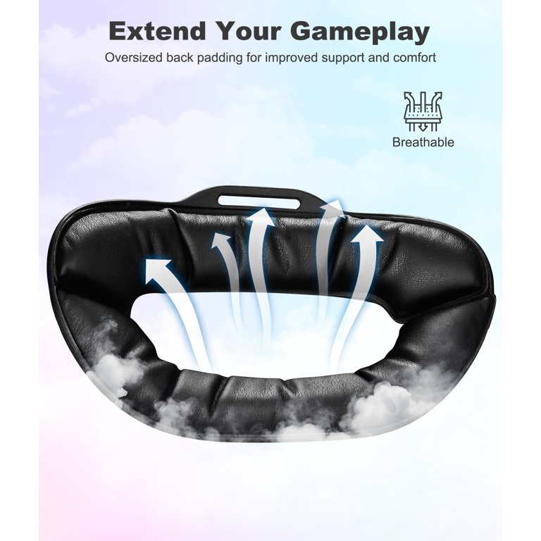 QQV Head Strap for Oculus Quest 3/3S/2, Adjustable with Double