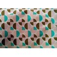 thumbnail image 4 of oneOone Cotton Silk Fabric Circle Geometric Decor Fabric Printed BTY 42 Inch Wide, 4 of 4