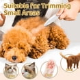 thumbnail image 6 of Pet Microprecision Trimmer, 2024 New Dog Trimmer for Paws Rechargeable Small Dog Grooming Clippers with LED Light, Multifunctional Pet Dog Paw Hair Trimmer for Dogs Grooming (White), 6 of 7