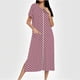 thumbnail image 1 of Camisón largo con cremallera para mujer, bata de punto, largo completo, color degradado, con bolsillos, 1 of 7