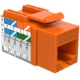 thumbnail image 5 of Cables Direct Online Orange Cat6 RJ45 Keystone Jack 45 Degree 8P8C 110 Punch-Down 1000-Pack, 5 of 5