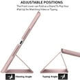 thumbnail image 5 of iPad Air 1st 2nd 9.7 Inch 5 6 Gen [ 6th 5th Air 2 1 ] MD785LL/B MD788LL/B MD786LL/B MD789LL/B MD787LL/B Slim Lightweight Protective PC Dual Angle Stand Cover - Rose Gold, 5 of 7