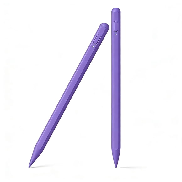 Lápiz capacitivo SuitMeeUp para iPad 11 y 10 de 2018 a 2025, paquete de 2 unidades, color morado