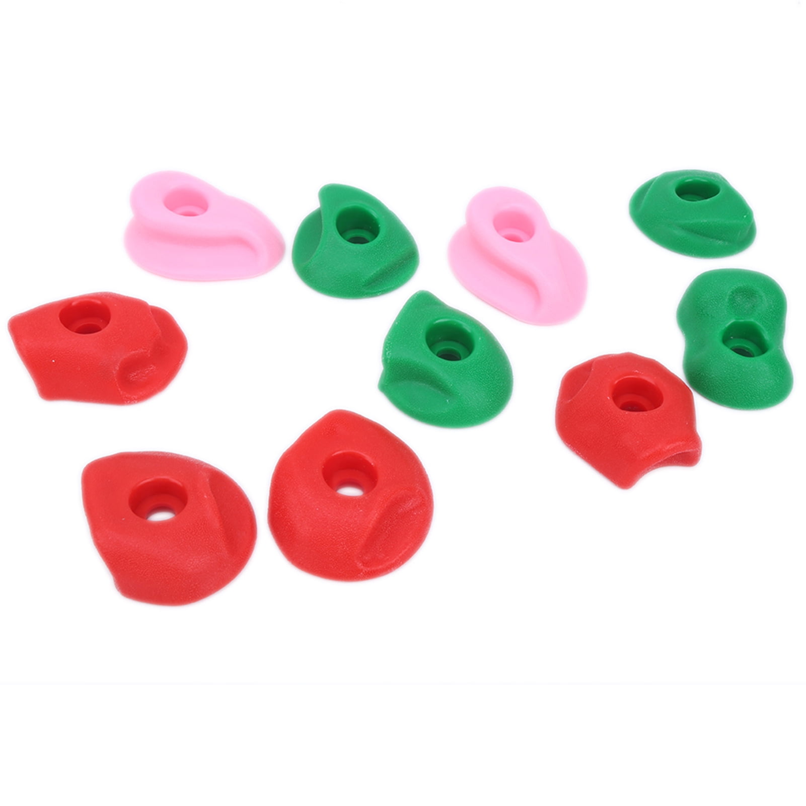 10pcs Climbing Holds MultiColored Large Rock Climbing Holds Outdoor Large Rock Wall Grips(S )