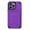 Purple, variant on Dteck Wallet Case for iPhone 14 Pro with Card Slot Box Mirror Design Kickstand Bracket Phone Cover, Soft Silicone Rugged PC Shockproof Drop Resistant Non-Slipping Candy Color Protection Case,Black