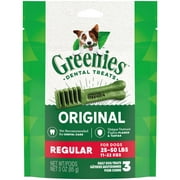 Greenies Original Flavor Dental Treats for Dogs, 3 oz Pouch