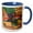 Blue/White, variant on 3drose, Propeller Airplane, 11oz Magic Transforming Mug
