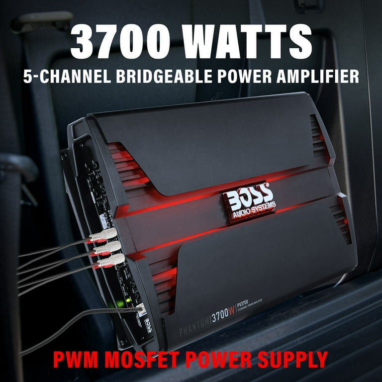 BOSS Audio PV3700 Phantom Series 5 Channel Car Amplifier