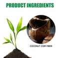 thumbnail image 3 of 1 Pcs Organic Coco Coir Compressed Coconut Coir Brick Coconut Fiber Husk Substrate Mulch Coconut Bark Core Growing Medium Peat Moss Soil High Nutrition for Plants Gardening Seed Starting Soil Mix, 3 of 9