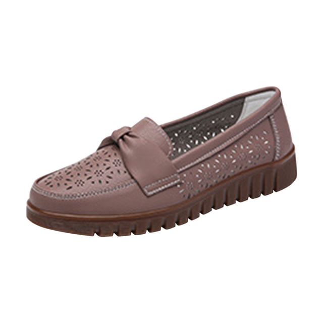 Amzcrzy Zapatos de mujer,Zapatos de mujer,Zapatillas de mujer, Zapatos planos versátiles para mujer, suela suave, talla grande, zapatos casuales de color, zapatos de cuero Sandalias Mujer Zapatillas