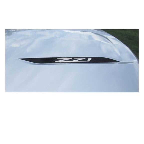 Chevy Silverado Carbon Fiber Z71 Hood Decals 2019-2026 Set of 2 GM Licensed