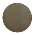 thumbnail image 2 of JERFIT 5-Piece Round Dining Set with Pedestal Table and PU Leather Upholstered Chairs, Gray Oak Finish, 2 of 8