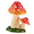 thumbnail image 2 of Estatuilla de hongos en miniatura mini setas estatuilla casa hada jardín terrario decoración naranja rojo a Magideal Estatuilla de hongos en miniatura, 2 of 7