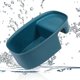 thumbnail image 1 of Sink Strainer Colander Drain Basket, Kitchen Waste Corner Food Strainer (Blue), 1 of 5