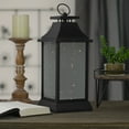thumbnail image 3 of Northlight LED Lighted Flickering Lantern - 16" - Black, 3 of 6
