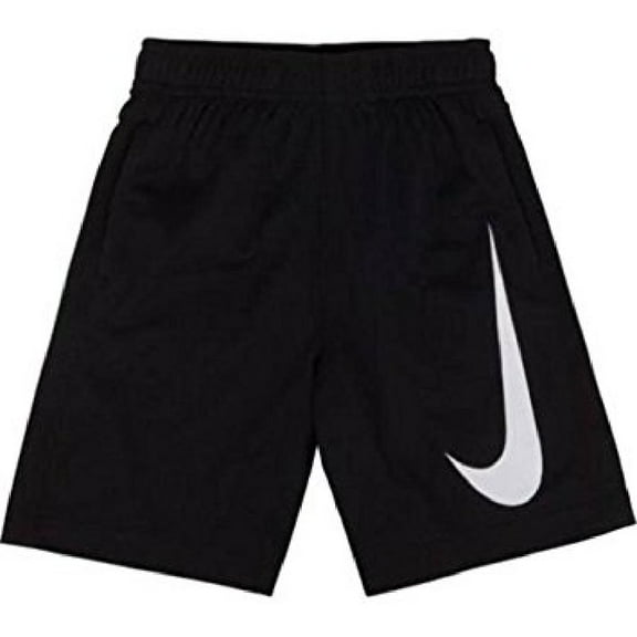 Nike Little Boys' (4-7) Performance Swoosh Shorts-Black