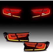Inginuity Time LED Tail Lights For Honda Accord 2018 2019 2020 2021 2022 Start Up Animation Sequential Rear Lamps