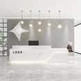 thumbnail image 1 of Conference Office Reception Desks Store Modern Advisory Reception Desks Commercial Display Shelf Mesa Escritorio Furniture My Lux Decor Round, 1 of 7