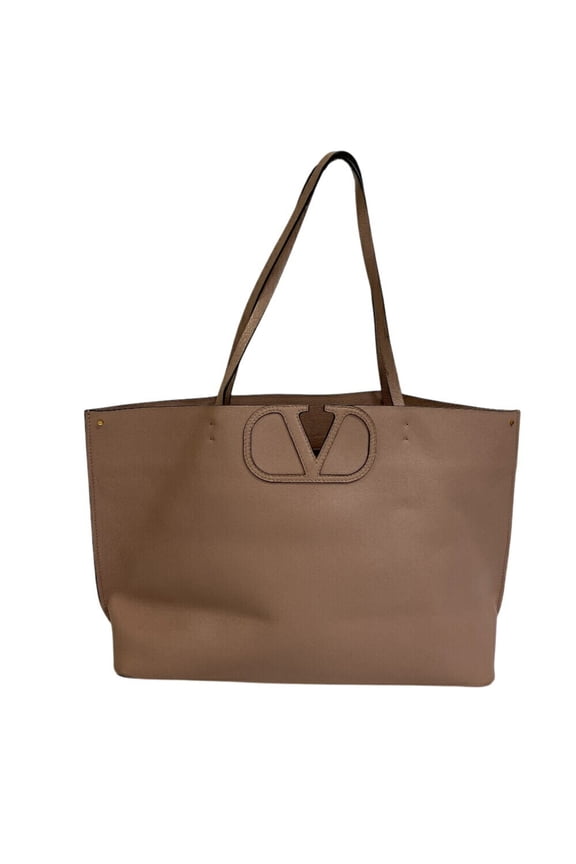 Pre-Owned VALENTINO tote bag pink women's (Good)