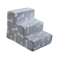 thumbnail image 1 of S SERENABLE Dog Stairs for Small Dogs Pet Ramp Soft Pet Stairs for Puppy Small Pets Cats 3 step, 1 of 9