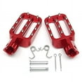 thumbnail image 2 of Motorcycle Pair Foot Pegs Rest Universal Motorcycle Honda Kawasaki Suzuki Yamaha, 2 of 5
