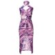 thumbnail image 4 of Traje de cintura con estampado floral de verano para mujer Traje casual de dos piezas a la moda Wmkox8yi bvn685, 4 of 8