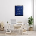 thumbnail image 2 of Stupell Industries Blueprint Patent Airplane Diagram Graphic Art Jet Black Floating Framed Canvas Print Wall Art, Design by Karl Hronek, 2 of 9