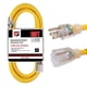 thumbnail image 1 of Cable de extensión EP de 10 pies iluminado para exteriores 10/3 SJTW 1875 W 15 A, 1 of 7