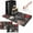 Café Rouge, variante sur Tapis de Bar à Café Motif Classique 24x16 Pouces Tapis de Café pour Comptoir Napperons à Café Cache Taches Dos en Caoutchouc Absorbant Tapis de Séchage de Vaisselle Accessoire Essentiel de Bar à Café