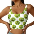 thumbnail image 2 of Lsque Happy Fruit Printed Women'S Sports Bra, Compression, Moisture Wicking, High-Impact Sports Bra For Women,Supportive sports bra-Large, 2 of 9