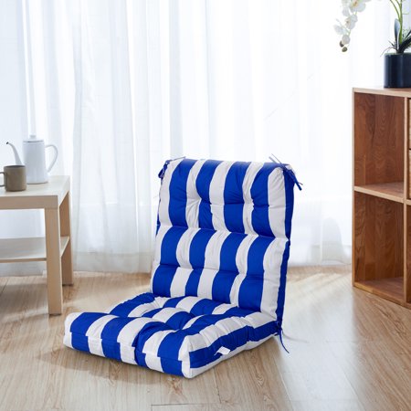 22" x 44" x 5" Indoor Outdoor High Back Chair Cushion ...