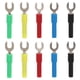 thumbnail image 2 of 10 Uds Conectores de Cable de Pala de Horquilla PVC Latón Y Tipo Terminal de Enchufe Tipo U Adaptador de Enchufe Tipo Banana para Equipos Industriales Electrónicos ANGGREK Otros, 2 of 8