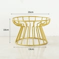 thumbnail image 2 of Sunjoy Tech Pet Bowl Ceramic Raised Iron Stand Protect Cervical Vertebra Cats Dogs Water Food Feeding Dish Pet Supplies - Golden Iron Stand, 2 of 8