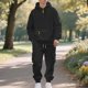 thumbnail image 5 of Yaoyar Men's 2 Pieces Tracksuit Set Hoodie Long Sleeve 1/4 Zip Sweatsuits Casual Outfit With Pocket Drawstring Waist Workwear Long Pants Sets, 5 of 9