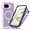 Purple, variant on ELEHOLD For Google Pixel 10A Magnetic Case,Built-in Screen Protector Dual-Layer Shockproof Frosted Full Body Non-Slip Cover , Blue