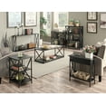 thumbnail image 4 of Convenience Concepts Tucson Console Table in Black Wood Finish and Metal Frame, 4 of 4