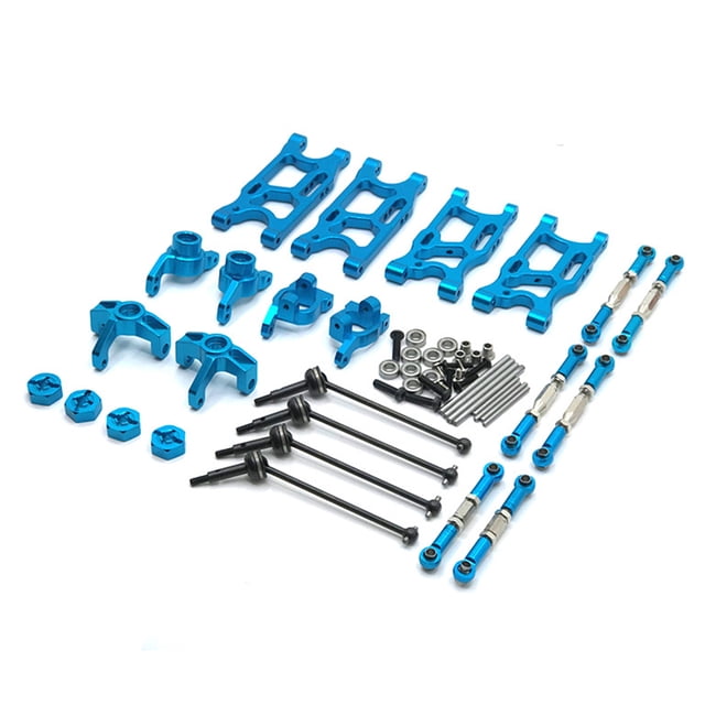 Brazo Oscilante Bewildely Metal Control Remoto Simulación de Oruga Kit de Cojinete Azul