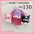 thumbnail image 2 of TWS I12 Auriculares Inalámbricos Bluetooth Con Funda Protectora Anime Kuromi De Dibujos Animados Compatible Con Teléfonos Android E IOS, 2 of 4