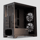 thumbnail image 5 of Gabinete Munfrost ALDER Negro / Cristal Templado Reforzado / ATX-Micro ATX-Mini ITX / 2 Ventiladores 160mm Incluidos / Incluye Controlador Alder-1, 5 of 6