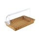 thumbnail image 3 of Cesta de pan tejido de ratán imitación, cesta de servicio de alimentos, contenedor de almacenamiento de alimentos multipropósito, cesta de servicio 42CMX28CMX26CM, 3 of 9