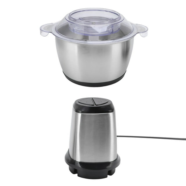 Electric Meat Grinder,350W 2L Two Levels Braking Function Easy Cleaning Stainless Steel Meat Chopper Meat Mincer