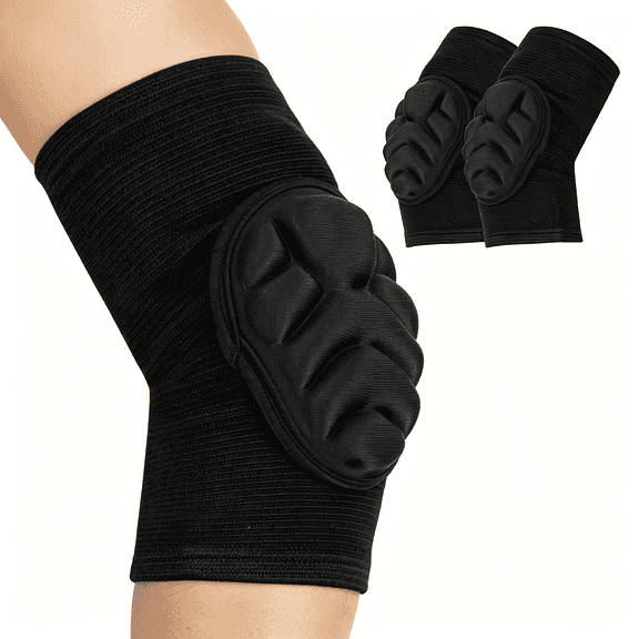 BESTSKY Elbow Pads for Men, Soft Padded Elbow Pads for Volleyball, Breathable Polyester Elbow Protector for Workout, Basketball, Cycling, Skating & Outdoor Sports