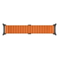 thumbnail image 3 of Band for Samsung Galaxy Watch Ultra Bands 47mm Men/Women,Rugged Fabric Nylon Alpine Sport Loop Strap for Samsung Galaxy Watch 7 Ultra Band 47 mm 2024 Breathable Replacement Wristband,Orange, 3 of 7