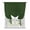 Green, variant on Grey Tie Up Curtains for Small Windows,Adjustable Rod Pocket Valance 45 Inch Short, Vintage Leather Patterned Texture Solid Modern Window Treatment Balloon Roman Blind Shade, 34" x 45"