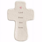 Cross-Perfect Simplicity-Bless Home w/Wire Easel & Gift Box (5 x 3.25)
