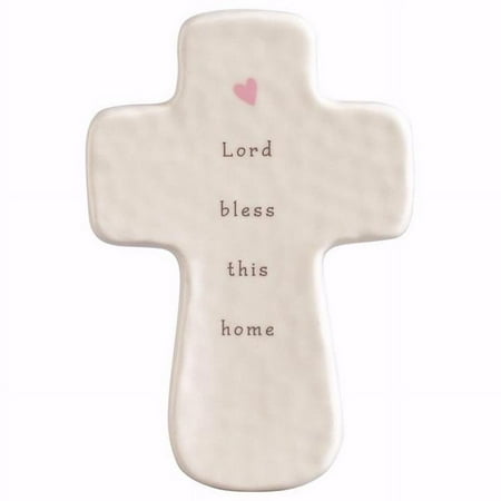 Cross-Perfect Simplicity-Bless Home w/Wire Easel & Gift Box (5 x 3.25)