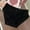 Black, variant on 5 Pack Women's Silky Satin Bikini Panties with Scalloped Lace Trim & Bow Detail - Smooth Lightweight Underwear for Daily Comfort & Romantic Wear
