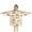 Orange Mushroom Grass, variant on Orange Mushroom Grass Light Pattern Blanket Hoodies for Kids 6-13YR Oversize Wearable Blanket Hoodies for Boys Girls Teens