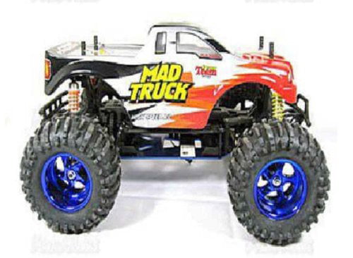 1:10 Rc Electric 4wd Mad Truck RED 