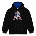 thumbnail image 2 of Men's Mitchell & Ness Black New England Patriots Allover Print Fleece Pullover Hoodie, 2 of 4